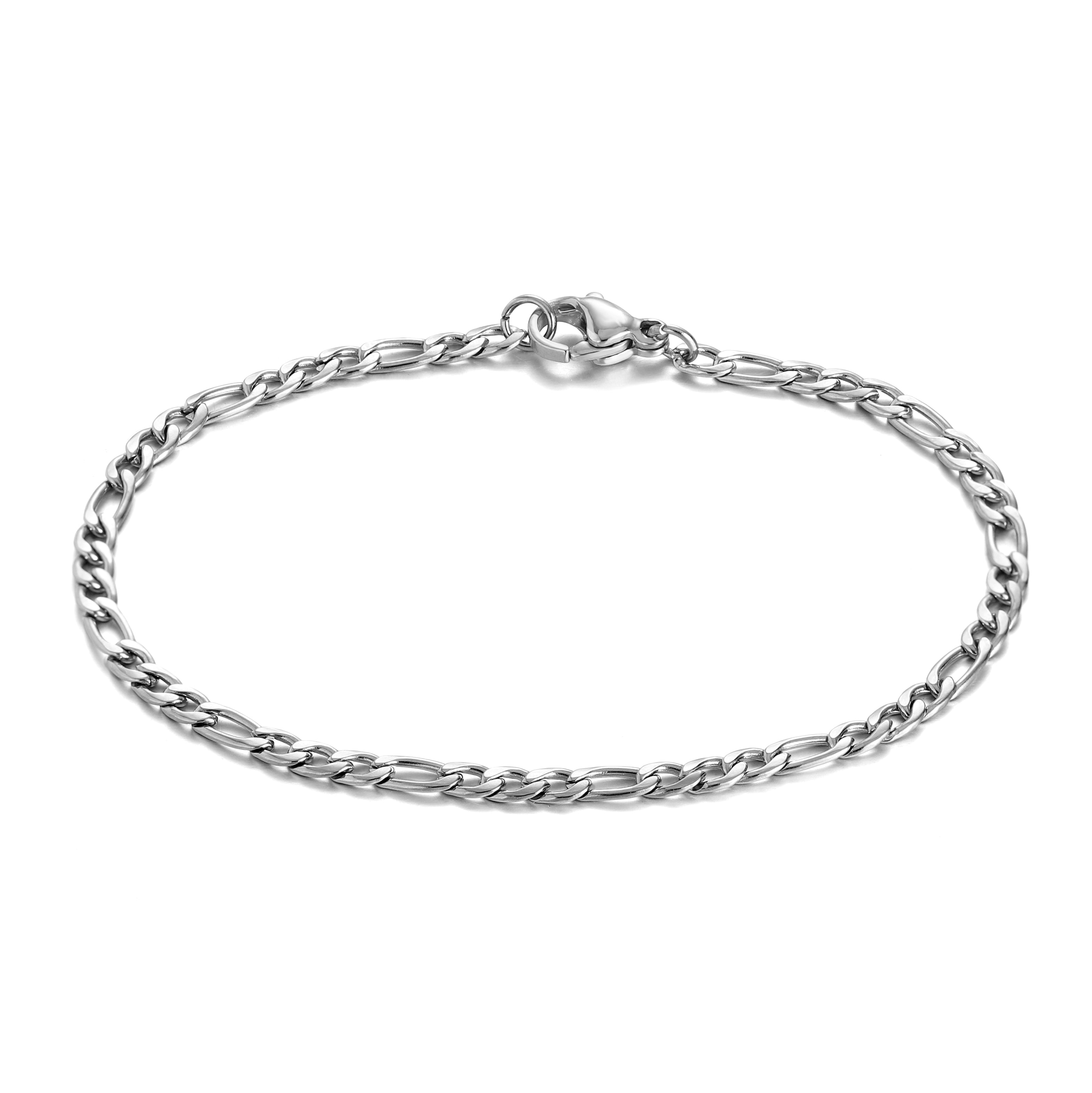 Figaro Bracelet Silver
