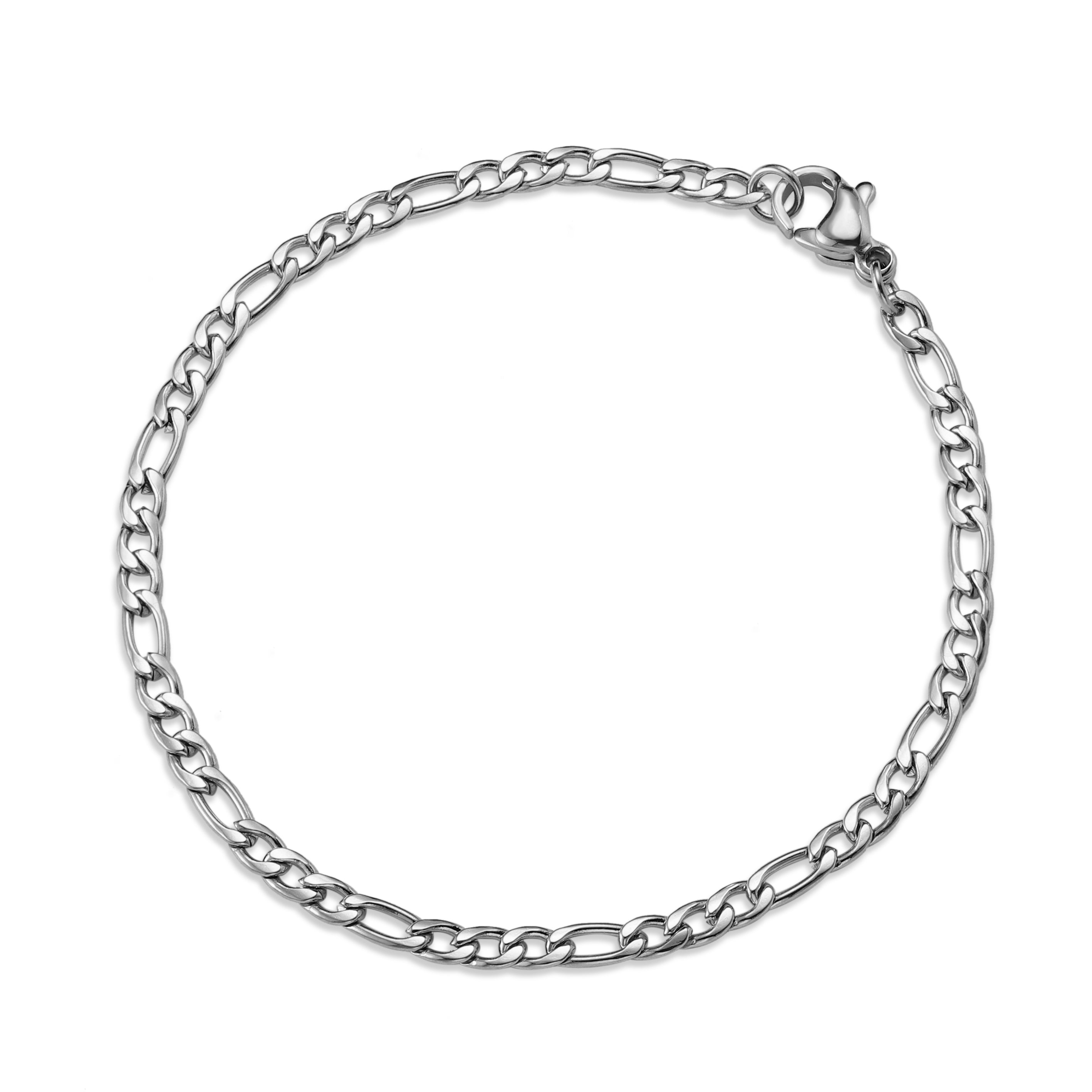 Figaro Bracelet Silver