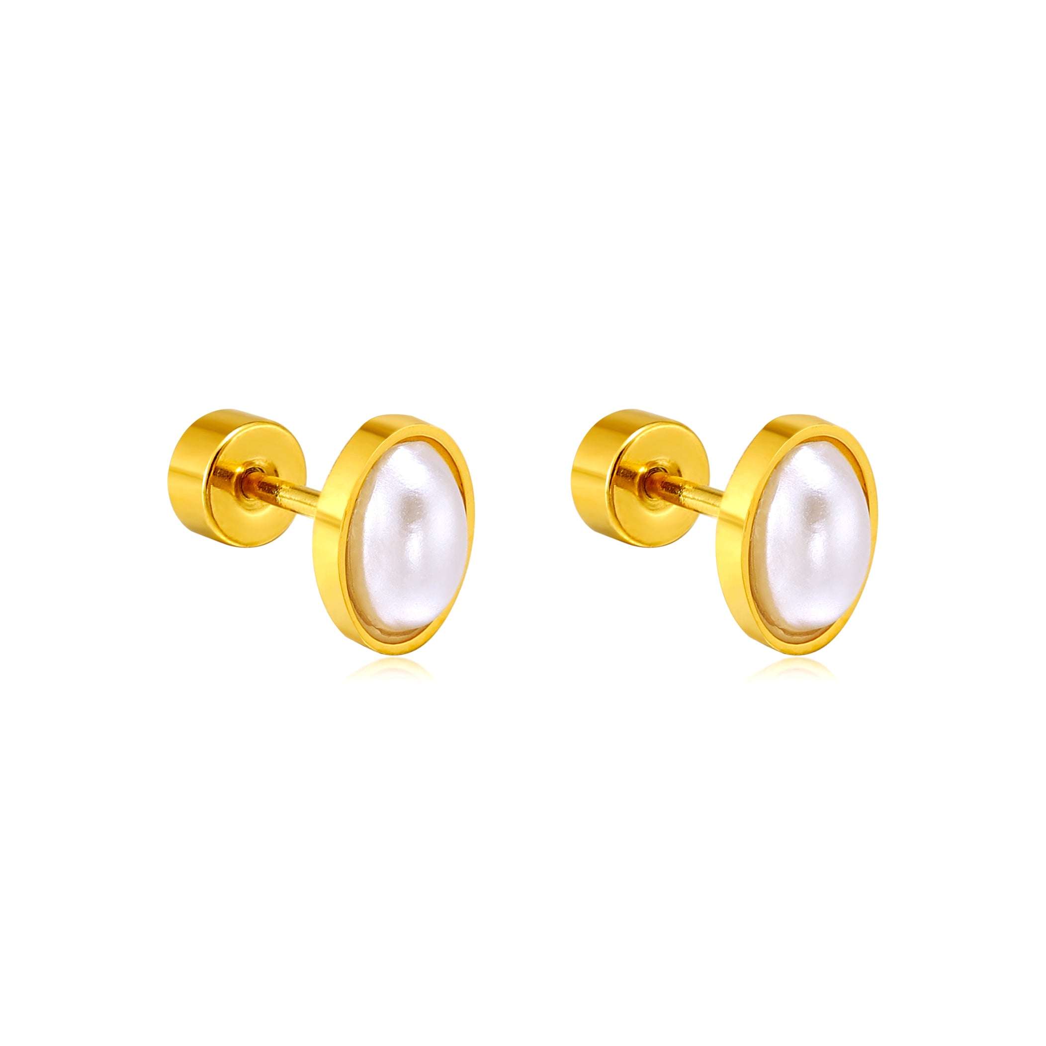 Pearl Earring Gold