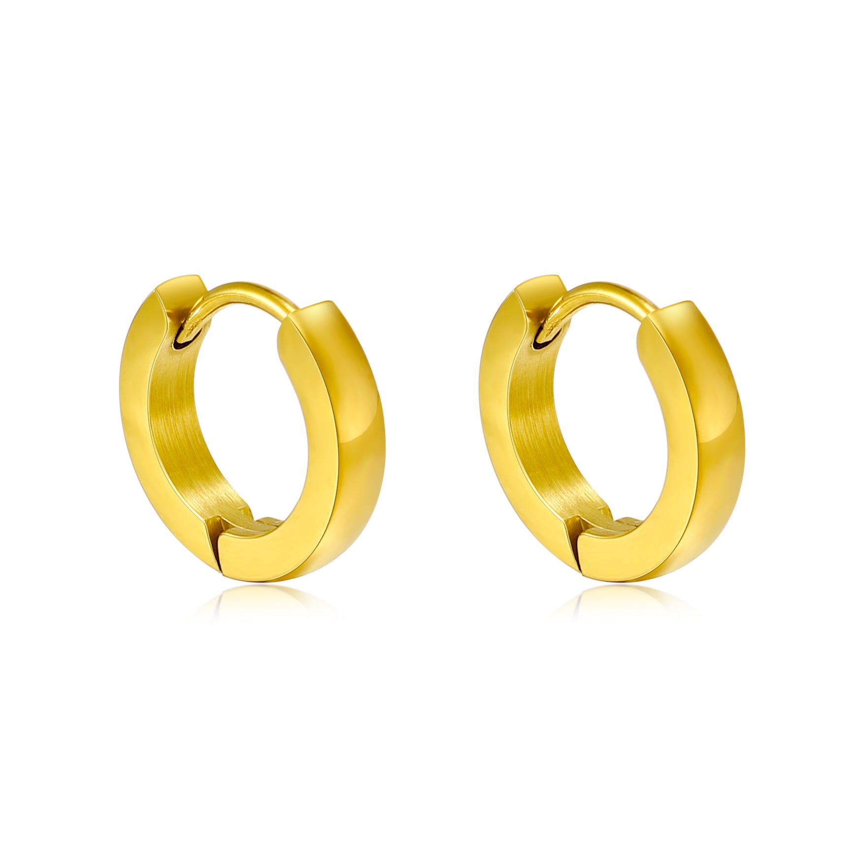 Classic Gold Hoops