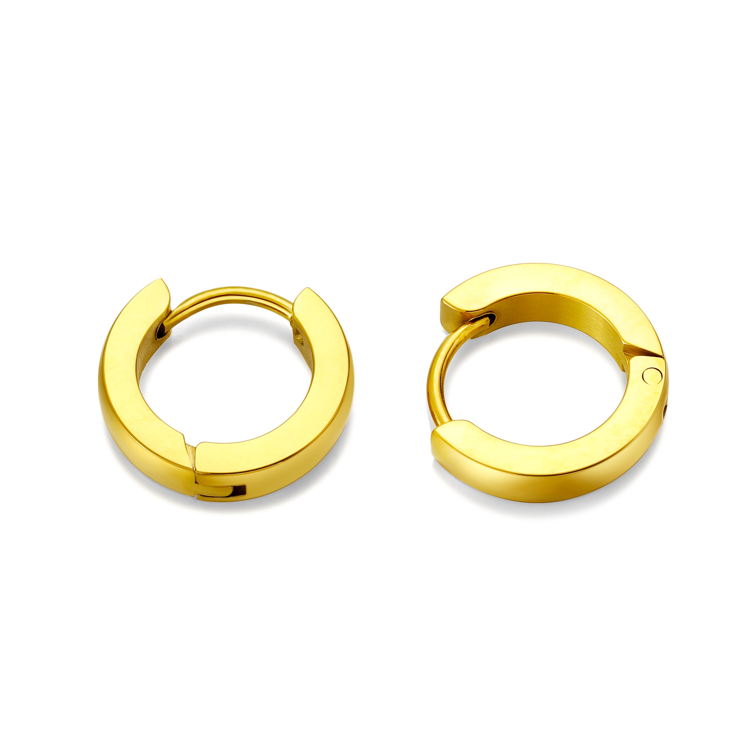 Classic Gold Hoops