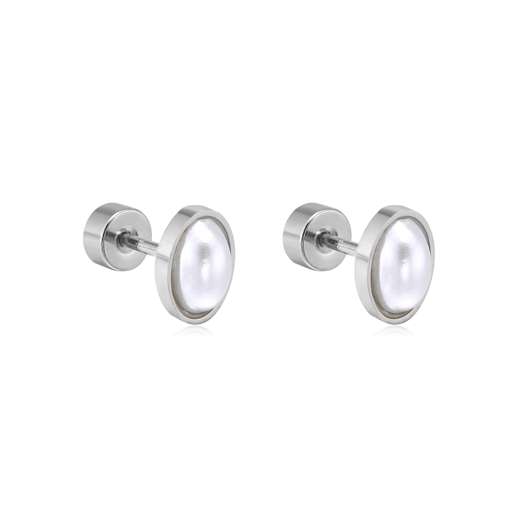 Pearl Earring Silver