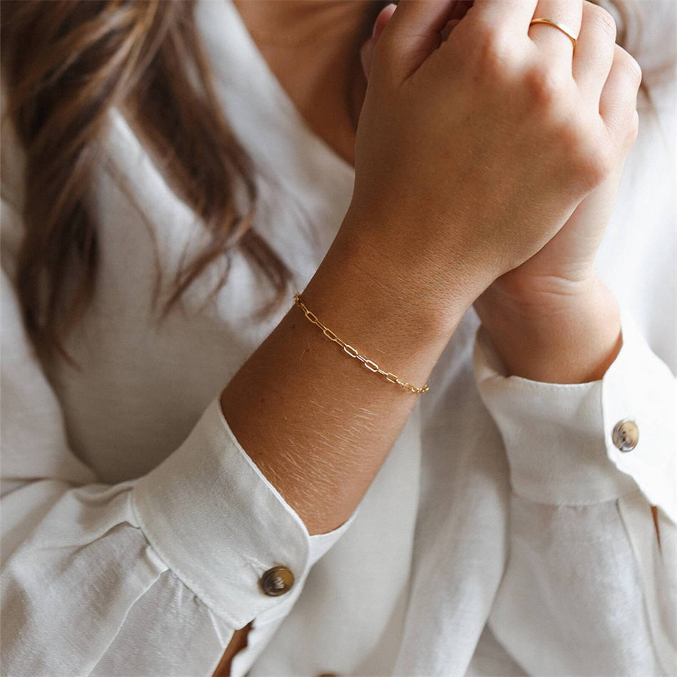 Paper Clip Bracelet