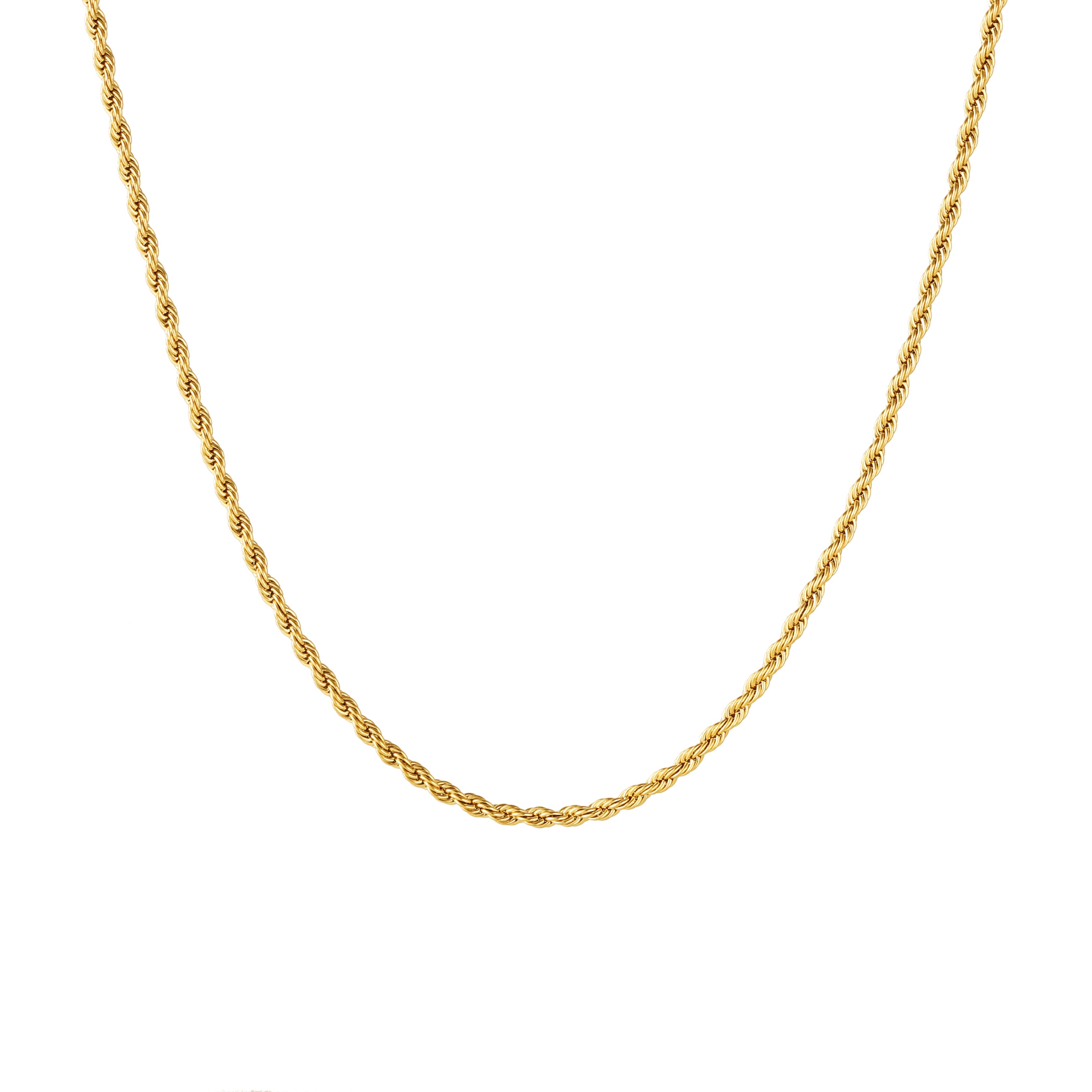 Rope Necklace Gold